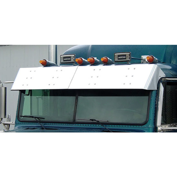 Turnpike Truck Trim Bracket Kit For Freightliner Factory Style Fiberglass Visors