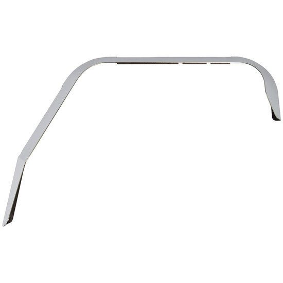 Stainless Steel Outer Door Window Shade For Freightliner Cascadia 116, 126 - Pair