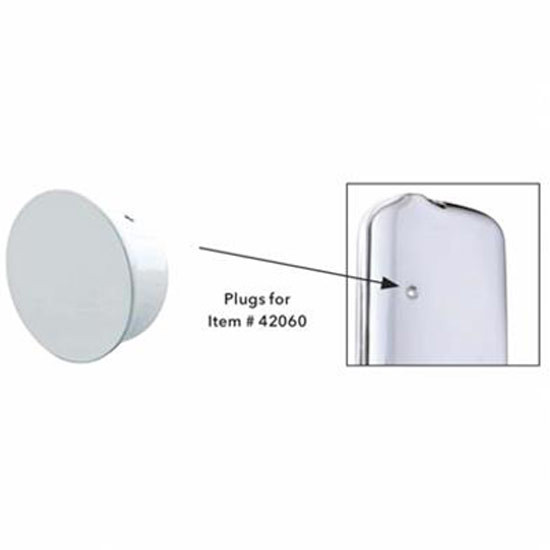 Chrome Mirror Cover Plugs For Freightliner