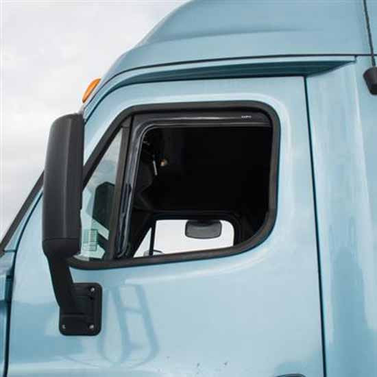 Smoke Acrylic Window Visor For Freightliner Cascadia 113, 125