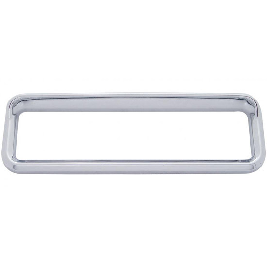 Chrome Glove Box Emblem Bezel W/ Visor For Freightliner Century 112, 120