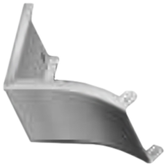 Stainless Steel Exhaust Filler Panels For Freightliner Century, Columbia W/ Cab-Mount Exhaust