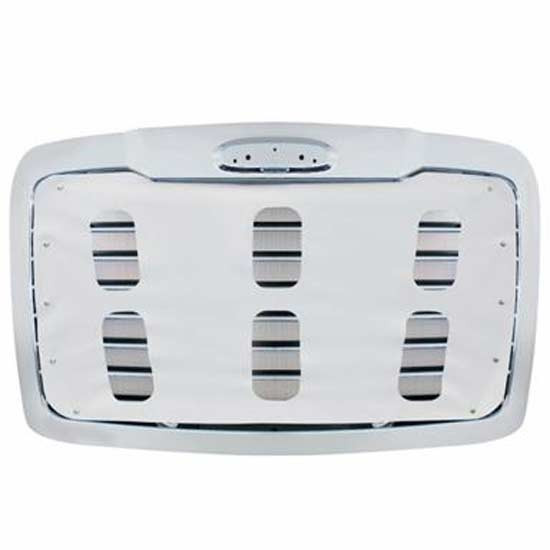 White Vinyl Front Winter Guard For Freightliner Cascadia