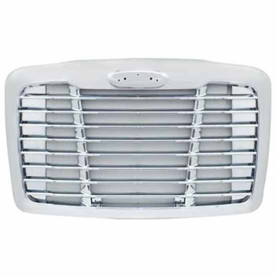 Chrome Grille W/ Bug Screen Replaces A17-16026-000 For Freightliner Cascadia 113, 125