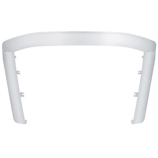 Stainless Steel Grille Surround W/ Hood Tilt Handle For Freightliner Cascadia 116, 112