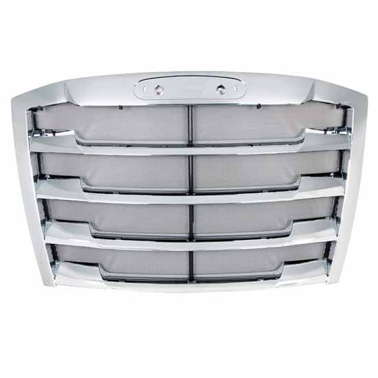 BESTfit Chrome Grille With Bug Screen Replaces A17-20832-013 For Freightliner Cascadia 116 & 126