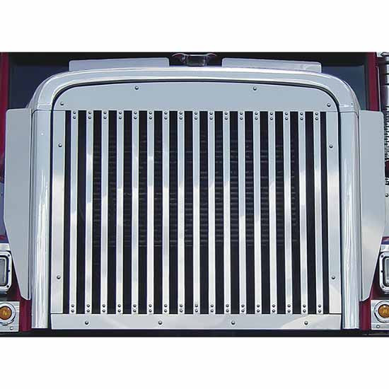 Evan-Fischer Black Grille Assembly For Freightliner FL70 FL60 1991-2004