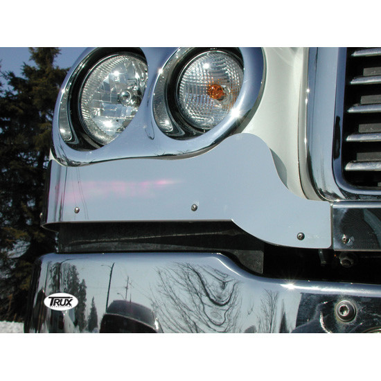 BESTfit Stainless Steel Fender Shields For Freightliner Coronado - Pair