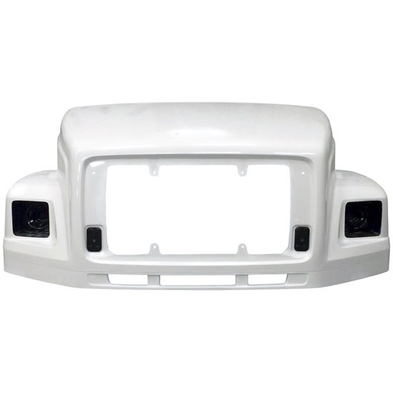 Freightliner FL106 1996-2005 Hood 46.5 Inch Fiberglass by Jones Performance Replaces A17-12407-000, A17-12646