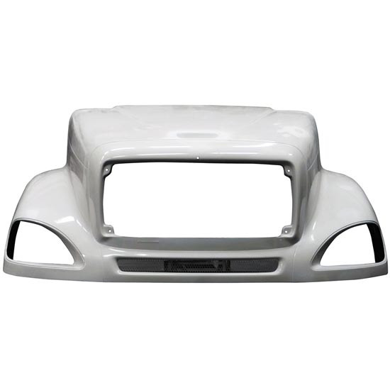 Freightliner Columbia 120 Hood Fiberglass by Jones Performance Replaces A17-13575-001, A17-13575-005