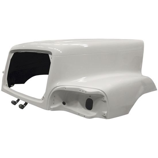 Jones Performance Fiberglass Hood W/ 56 Inch Centerline & Fenders For Freightliner Century 120 Replaces A17-15092-002, A17-15092-007
