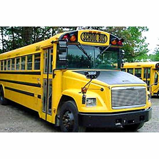 Freightliner FL70 & FL80 School Bus Hood Fiberglass by Jones Performance Replaces A17-12792-005, A17-14024-009 For