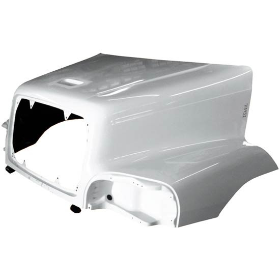 Freightliner Century 112 Hood Fiberglass by Jones Performance Replaces OE A17-15421-000 A17-1