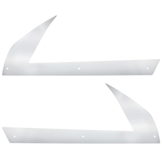 Freightliner Cascadia 116, 126 Headlight Fender Guards - Stainless Steel