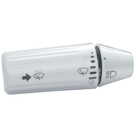 Chrome Plastic Turn Signal Switch Handle Cover For Freightliner Cascadia 113, 125