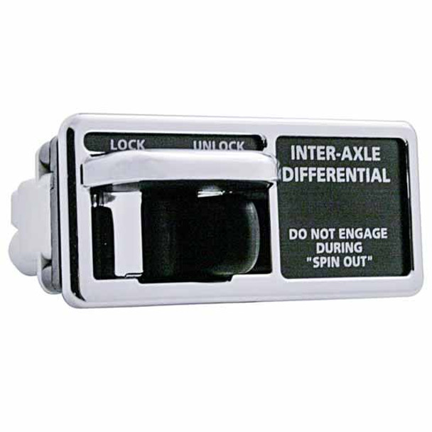 Chrome Plastic Toggle Switch Trim For Freightliner