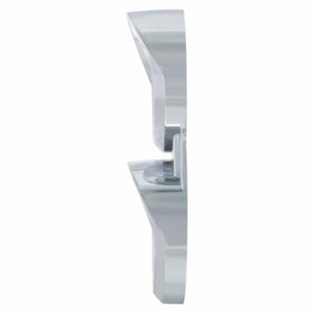 Chrome Plastic Small 2 Gauge Cluster Cover W/ Visors For Freightliner