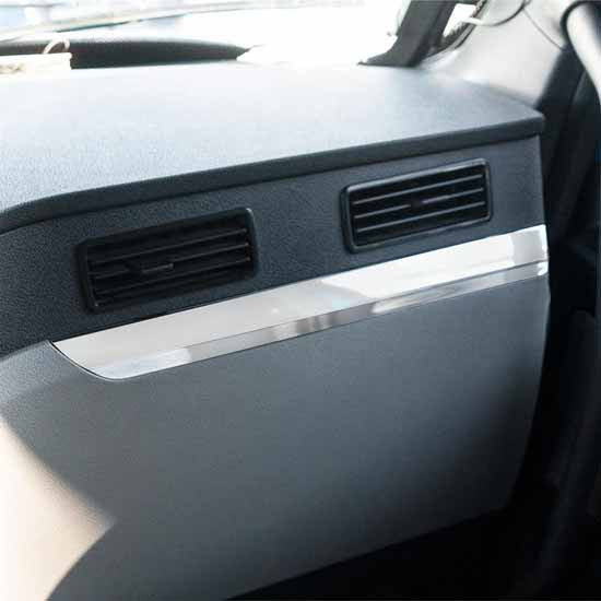 Chrome Clip On Dash Trim, Passenger Side W/ Out Emblem Holes - Replaces 22-73800-000 For Freightliner Cascadia 2018-2021