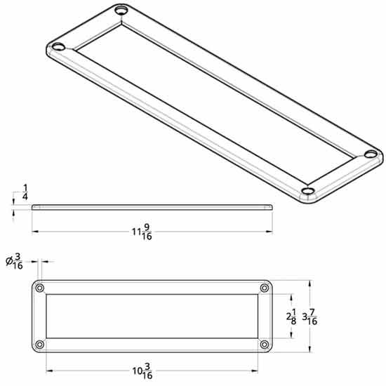 Chrome AC Control Trim For Freightliner FL120, FLD132, FLD112, FLD120