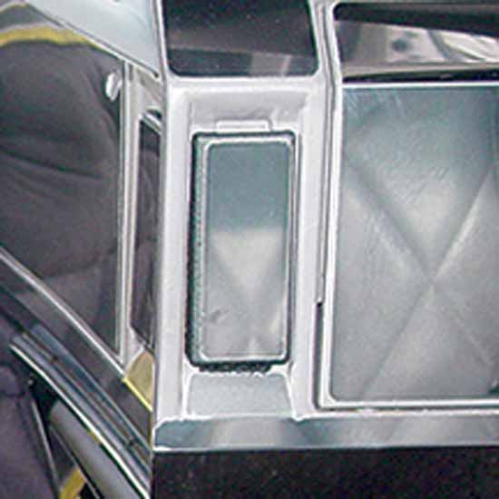 430 Stainless Steel Ash Tray Trim For Freightliner Passenger Side