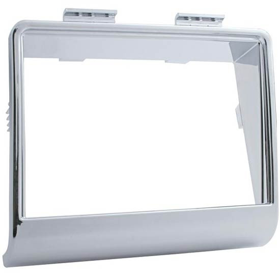 Chrome Plastic Upper CB Opening Trim For Freightliner