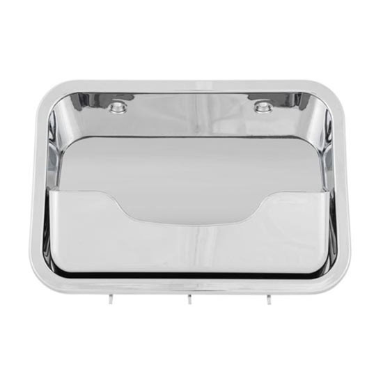 Chrome Plastic Upper Storage Trim For Freightliner Cascadia