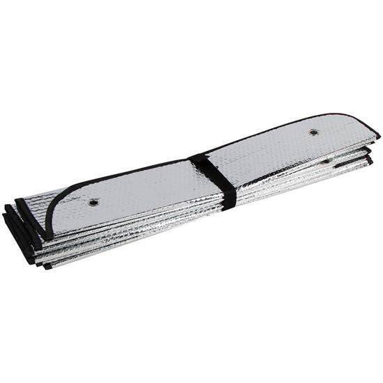 Accordion-Fold Polyethylene Bubble Reflective Thermal Windshield Sunshade For Freightliner