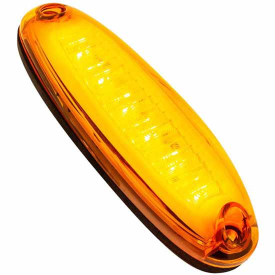12 Diode Amber LED Amber Lens Cab Light For Freightliner Cascadia 113/125, 116/126