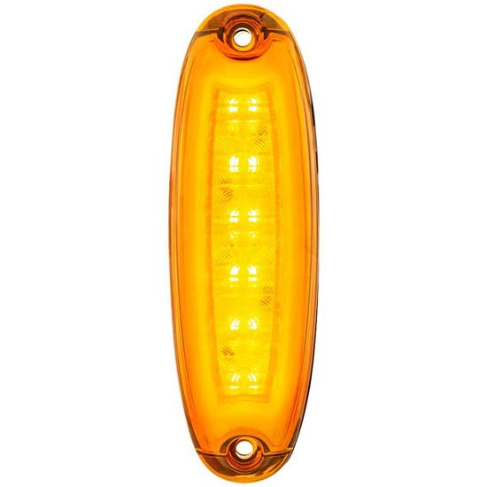 12 Diode Amber LED Amber Lens Cab Light For Freightliner Cascadia 113/125, 116/126