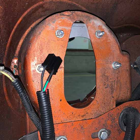 CSM 7 Inch Round Headlight Adapter Plate For Freightliner Coronado