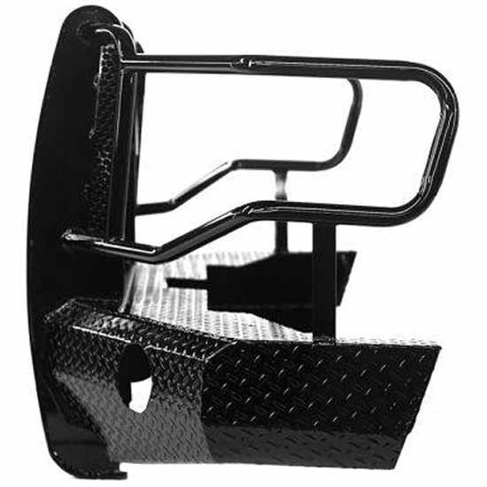 Summit Series Black Powder-Coated Steel Front Bumper W/ Grille Guard For Ford F150 2009-2014