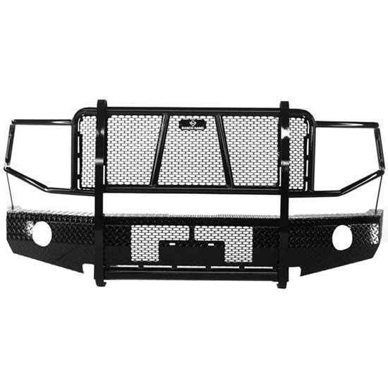 Summit Series Black Powder-Coated Steel Front Bumper W/ Grille Guard, Camera Access For Ford F150 2018-2019