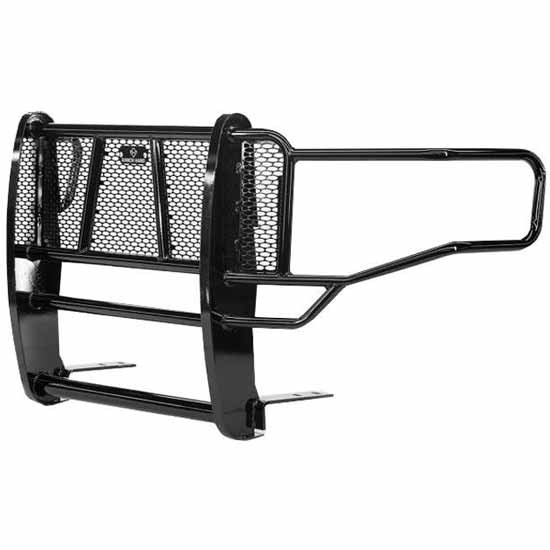 Legend Series Black Steel Grille Guard W/ Custom Punch Plate Grille Insert For Ford F150 2009-2014