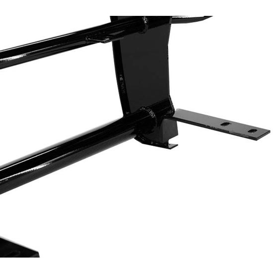 Legend Series Black Steel Grille Guard W/ Custom Punch Plate Grille Insert For Ford F150 2009-2014