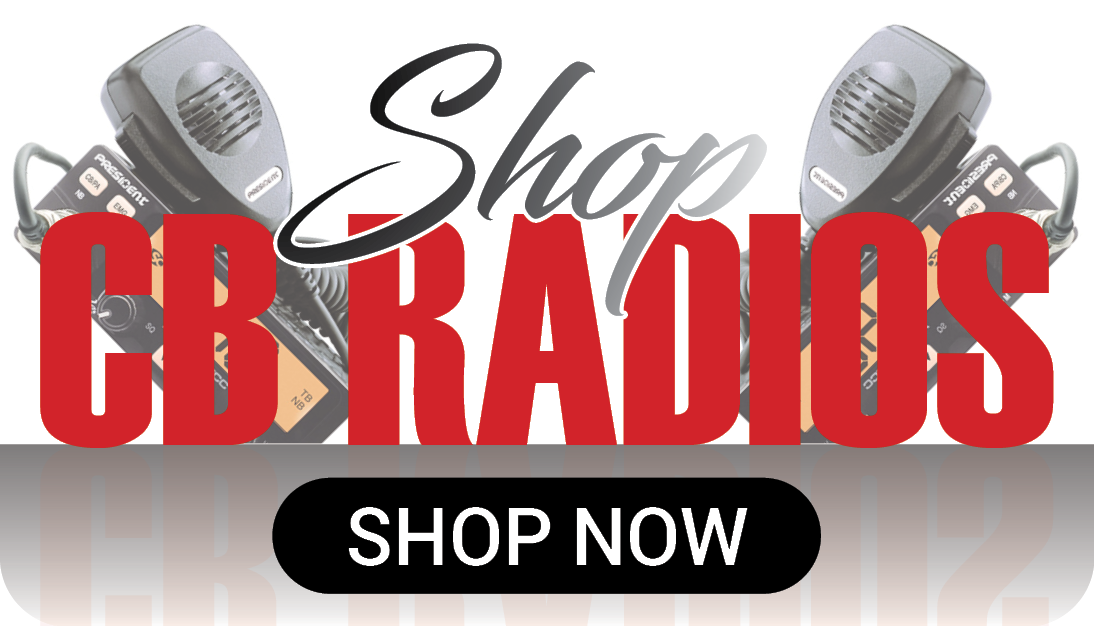 What CB radio options are available from 4 State Trucks? A: Communication radios designed for truck drivers.