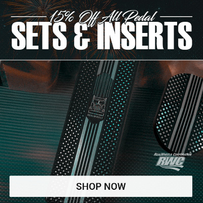 15% off heavy-duty truck pedal sets and inserts for semi truck interiors