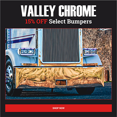 15% Off Valley Chrome Bumper