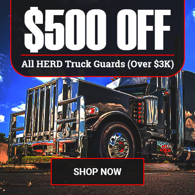 Get $500 Off All Herd Truck Guards Over $3,000 at 4 State Trucks – Heavy-Duty Protection for Semi Trucks