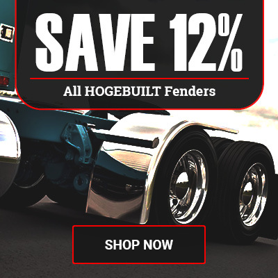 Save 12% on All Hogebuilt Fenders at 4 State Trucks – Premium Stainless Steel Fenders for Semi Trucks