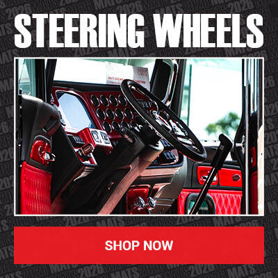 Shop semi truck steering wheels – huge mats sale up to 20% off at 4 State Trucks
