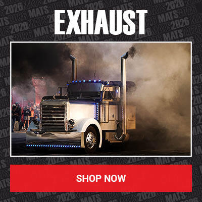 Shop semi truck exhaust systems – huge mats sale up to 20% off at 4 State Trucks