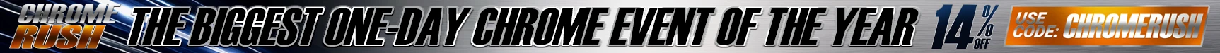 Chrome Rush countdown – 14% off semi truck parts and chrome accessories at 4 State Trucks