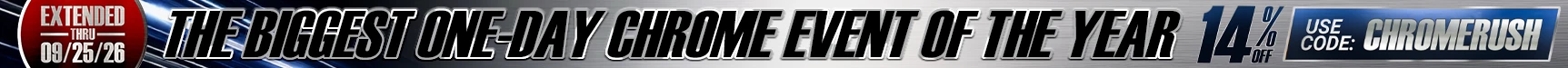 Chrome Rush countdown – 14% off semi truck parts and chrome accessories at 4 State Trucks