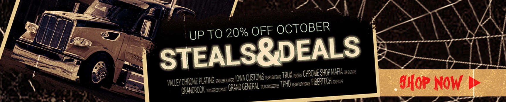 Chrome Rush countdown – 14% off semi truck parts and chrome accessories at 4 State Trucks