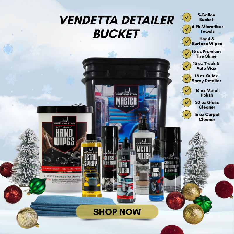 Vendetta Detailer Bucket - Christmas Gift Idea