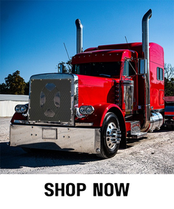 Truck winter fronts to protect and regulate engine temperature in cold weather