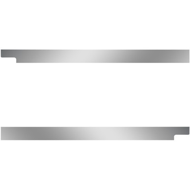 2.5 Inch Stainless Steel Blank Cab Panels For Peterbilt 567 121BBC SFA ...