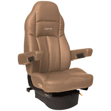 Freightliner Cascadia Black Cloth Sears Atlas II Series Air Ride Bucket  Seats