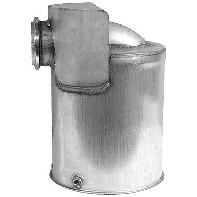 BESTfit 5 Inch 90 Degree Aluminized Steel Double Bend