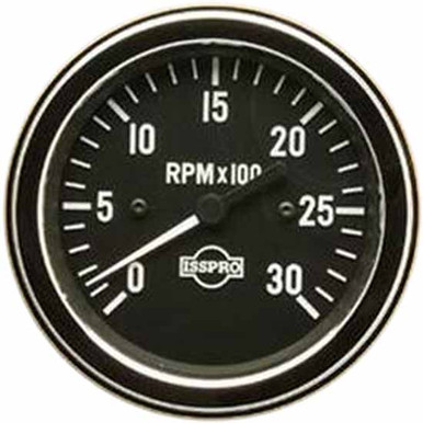 3.375 Inch Chrome Electric Tachometer Gauge 0-3000 RPM By Isspro - 4 ...